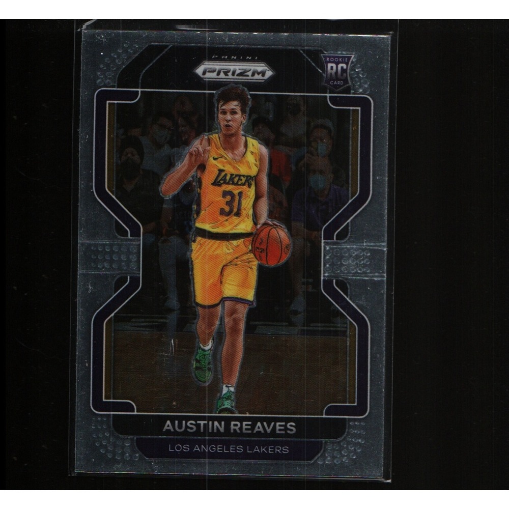 2021-22 Panini base Austin Reaves Rookie Card RC #165 Los Angeles Lakers NBA